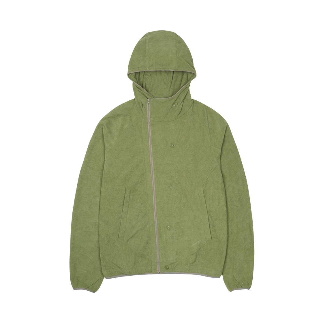 산산기어 버튼 플리스 재킷 그린(Sansan Gear Button Fleece Jacket Green)
