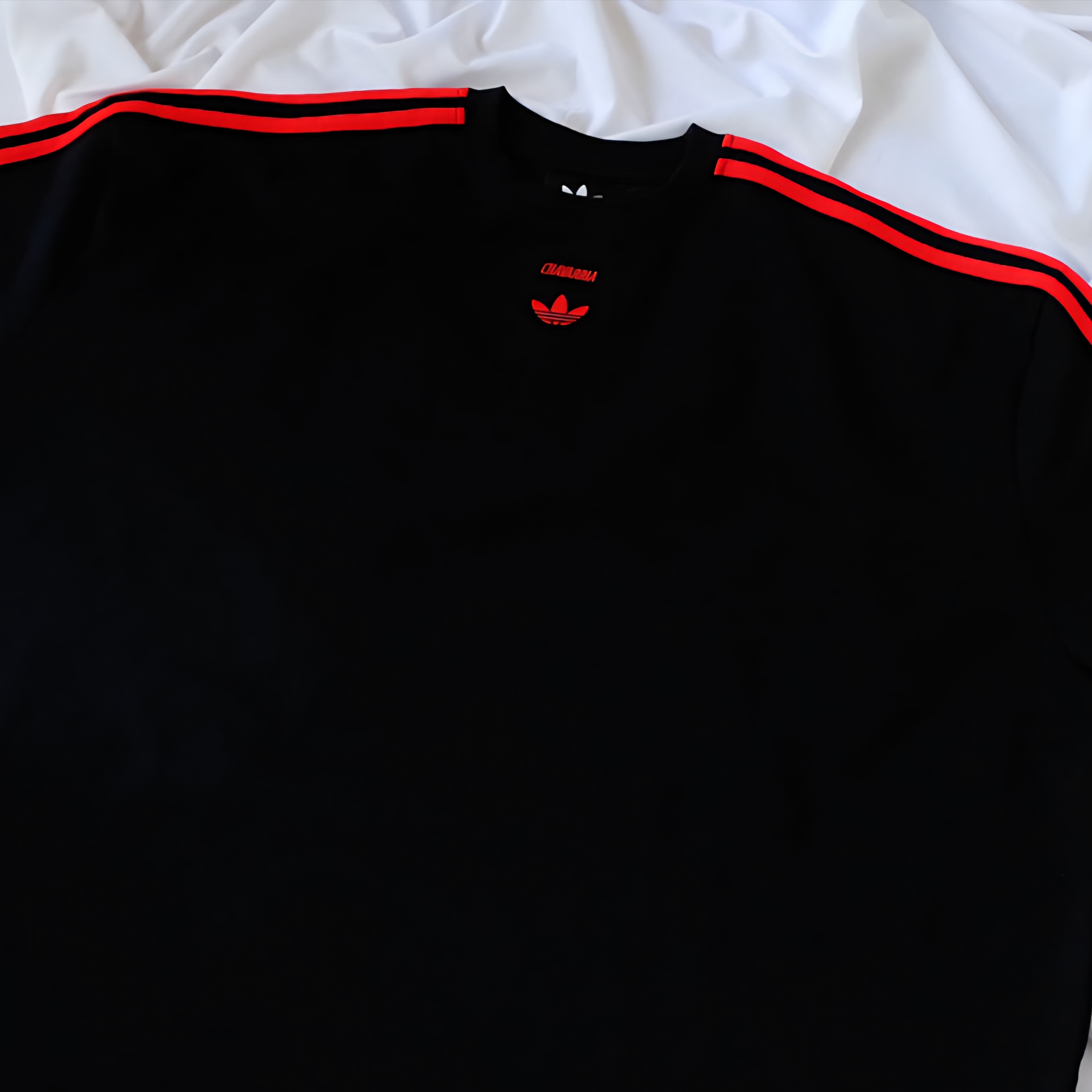 Adidas x Willy Chavarria Chavarria Signature T-Shirt Black - KR Sizing 착용 스타일 - 2