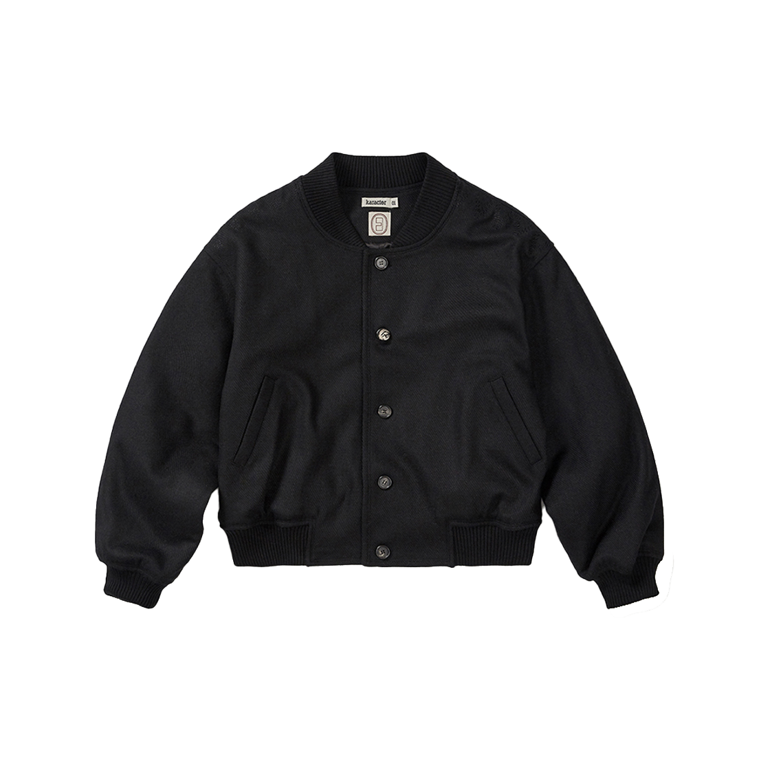 KAT9201 Karactor Wool Blouson Jacket Black