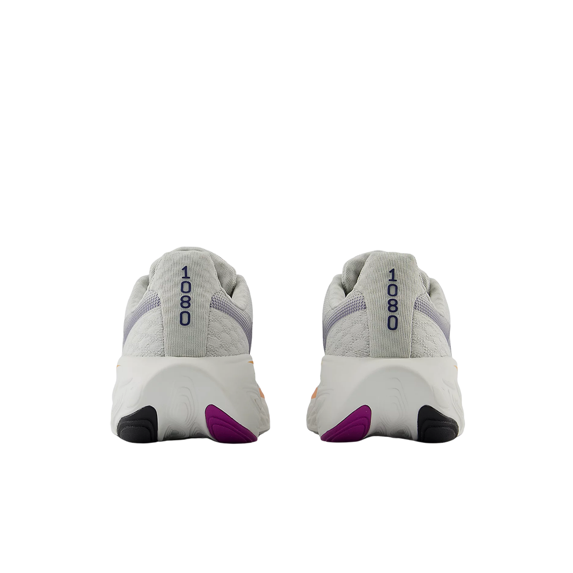 (W) 뉴발란스 프레쉬 폼 X 1080v14 그레이 매터 실버 메탈릭 - 2A 내로우((W) New Balance Fresh Foam X 1080v14 Grey Matter Silver Metallic - 2A Narrow) - 3