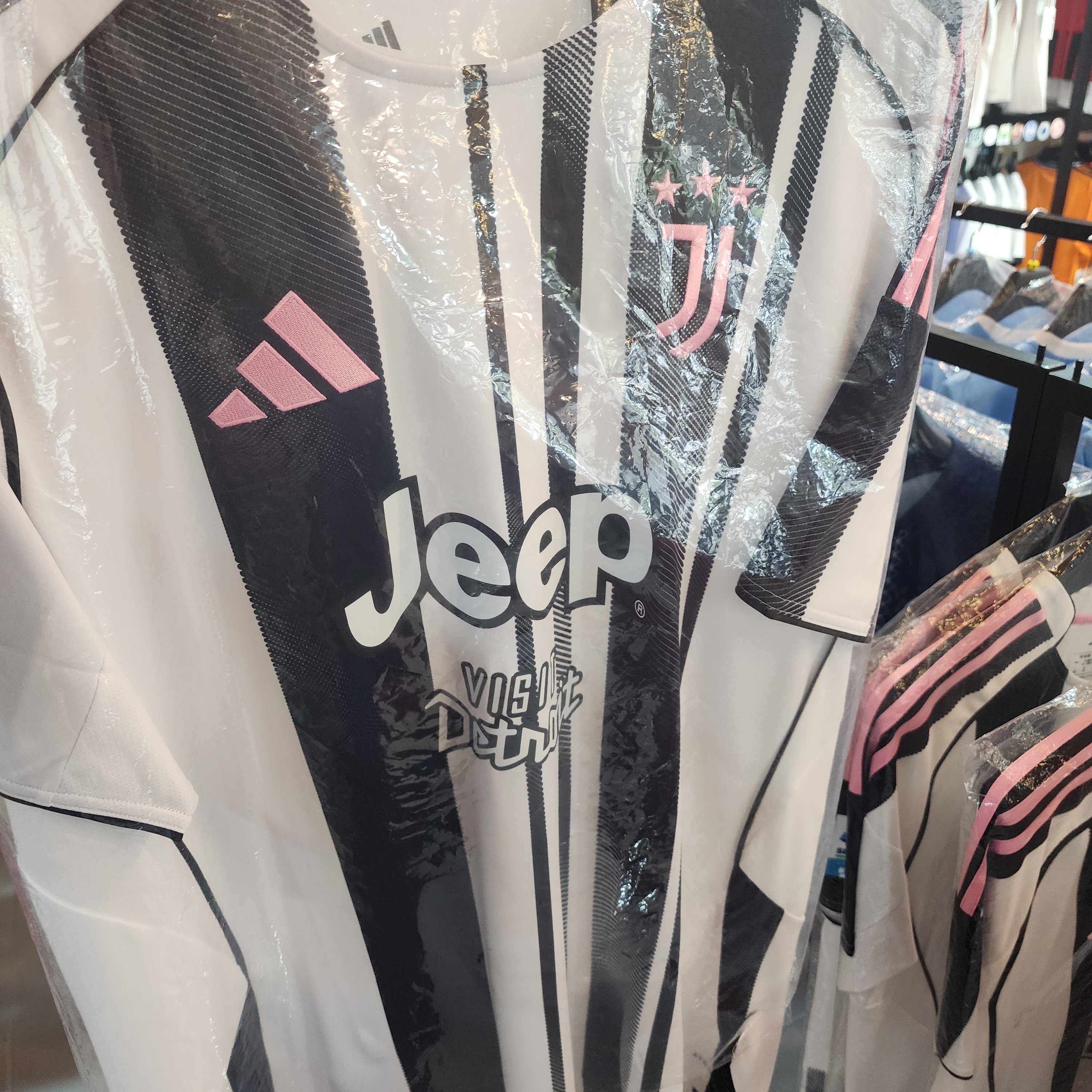 Adidas Juventus 25/26 Home Jersey White Black - KR Sizing (Non Marking Ver.) 착용 스타일