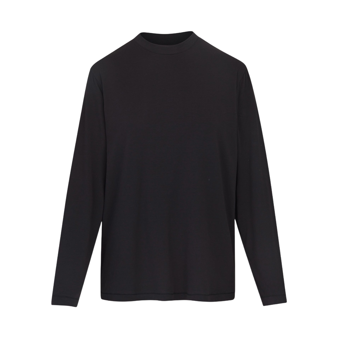 (W) 스킴스 보이프렌드 롱슬리브 티셔츠 오닉스((W) Skims Boyfriend Long Sleeve T-Shirt Onyx)
