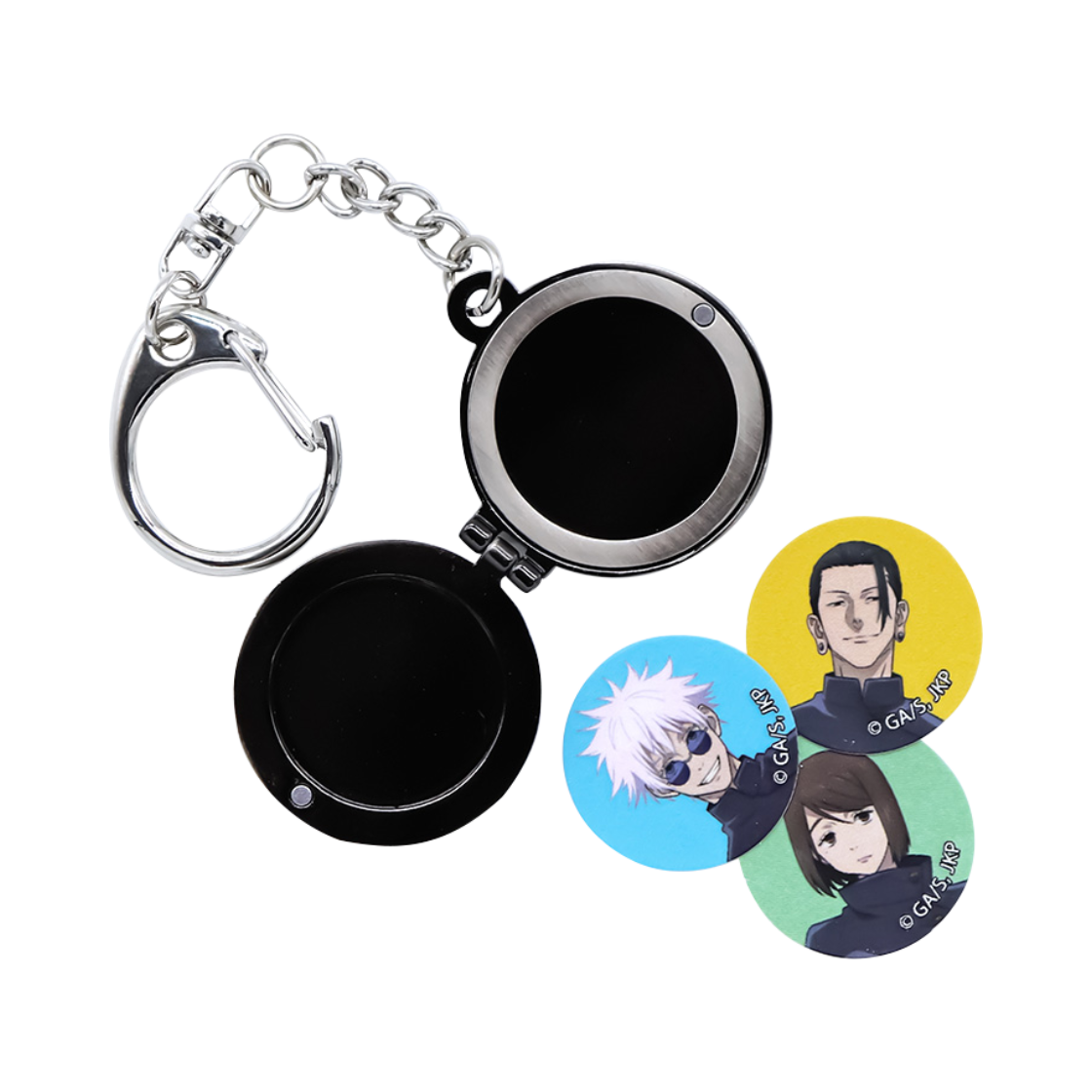 대원미디어 주술회전 회옥·옥절 포토프레임 경첩키링(Daewonmedia Jujutsu Kaisen Photo Frame Hinge Keyring)