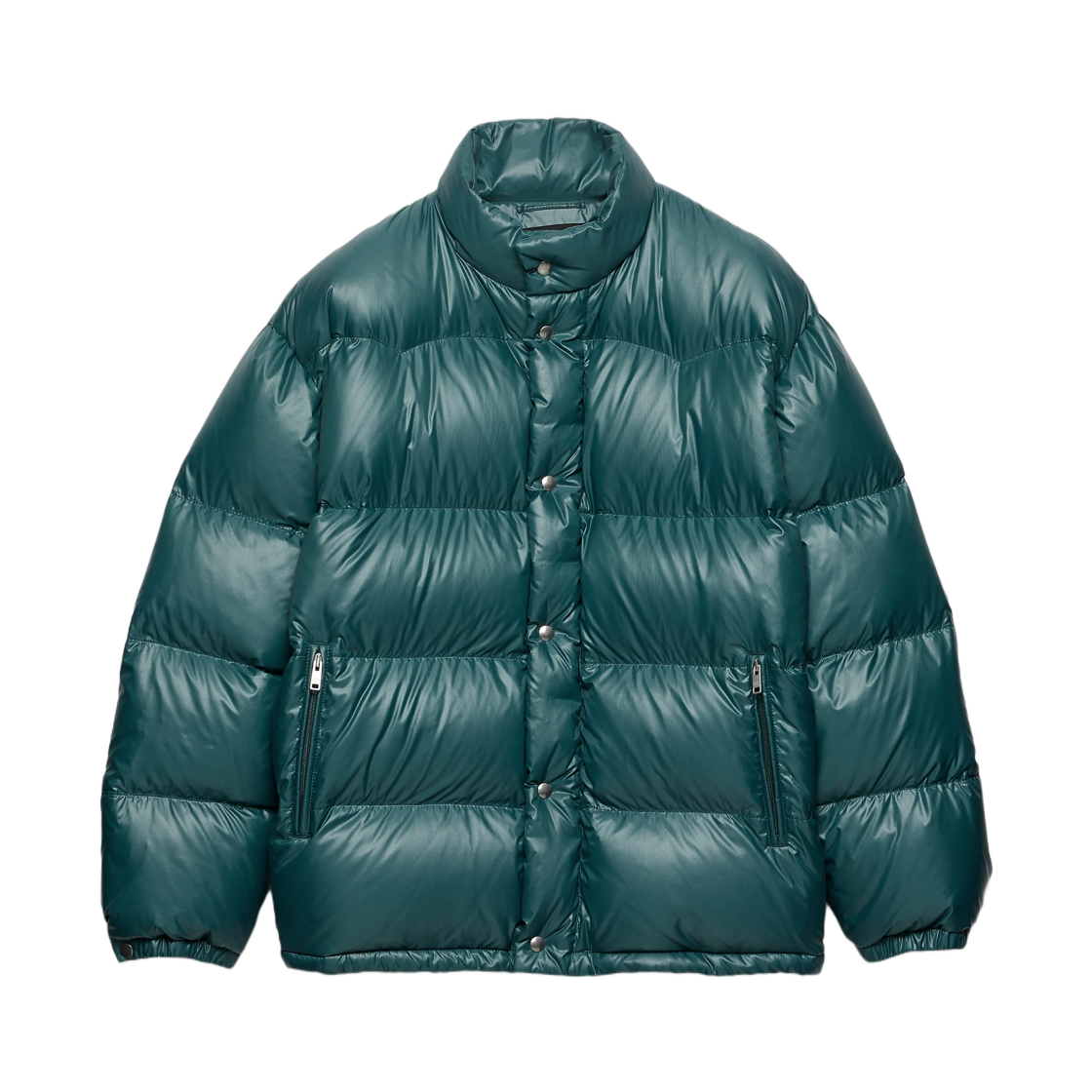SGC997-17XS-F0491 Prada Medium Weight Re-Nylon Down Jacket Astral Blue