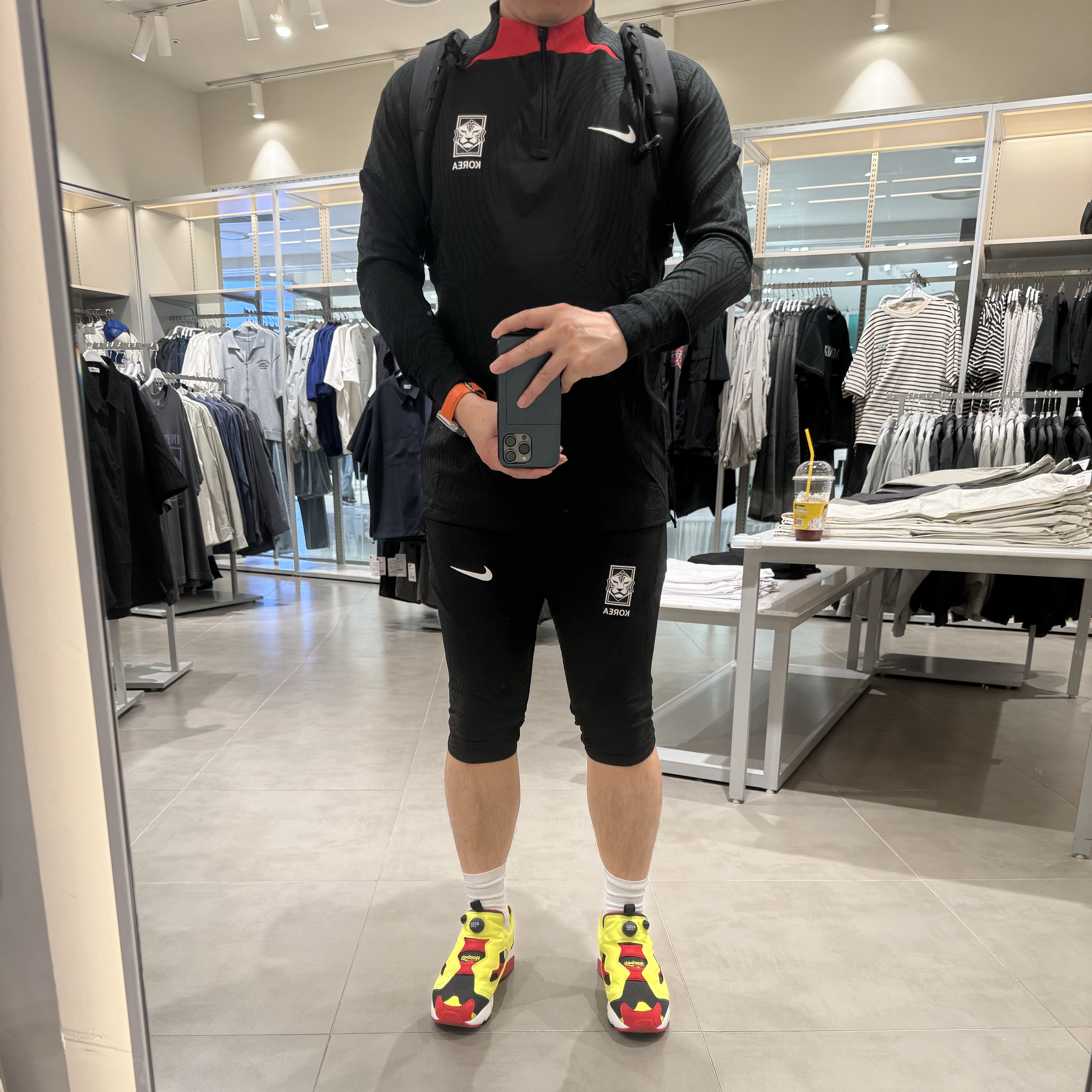 Nike Korea Strike Elite Dri-Fit ADV Drill Top Black - Asia, Reebok Instapump Fury Citron 착용 스타일
