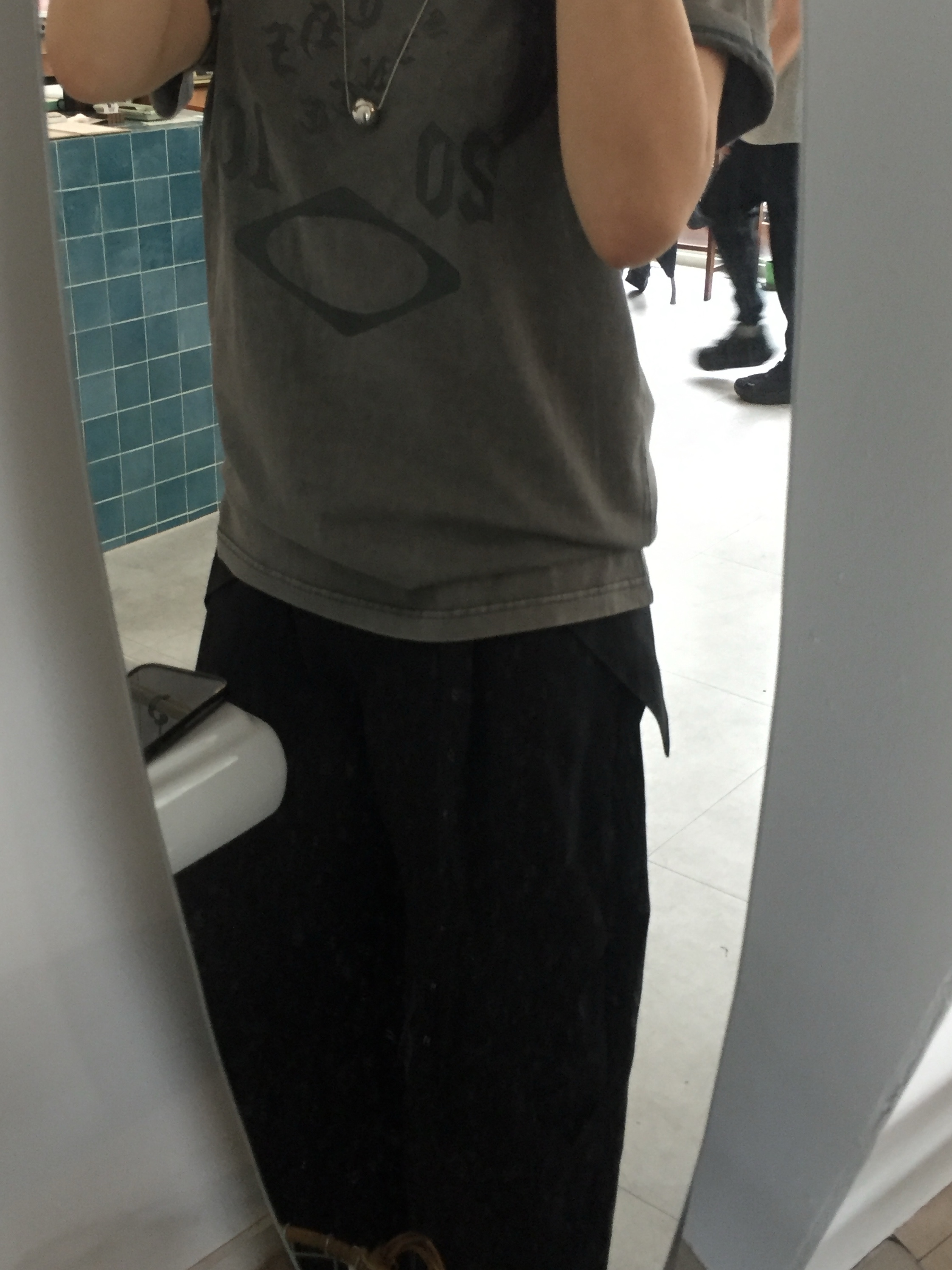 (W) Mischief Rhombus Washed T-Shirt Washed Charcoal, Casio LTP-V007L-7B1 / LTP-V007L-9B (Bundle of 2) 착용 스타일 - 1