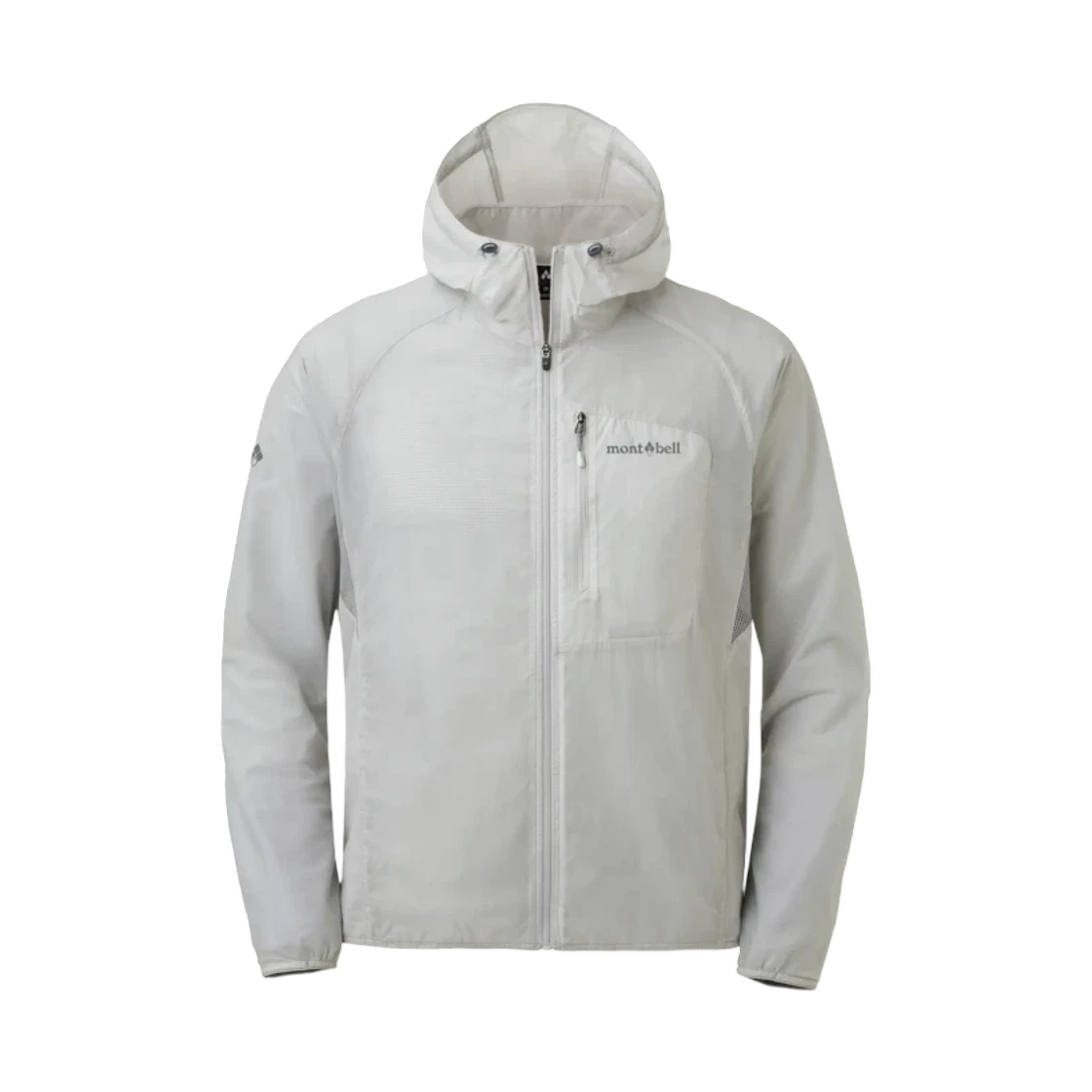 Montbell Montbell Ultra Light Shell Hooded Jacket Ice White · L