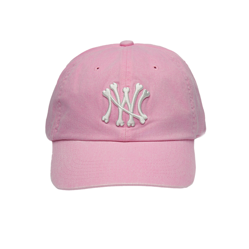 S39025_copy Nice Weather Apparel NW Bone 6 Pannel Cap Pink