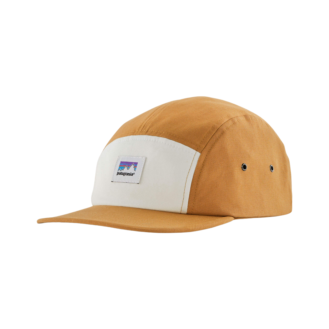 파타고니아 그래픽 매클루어 햇 숍 스티커 탈론 골드(Patagonia Graphic Maclure Hat Shop Sticker Talon Gold)
