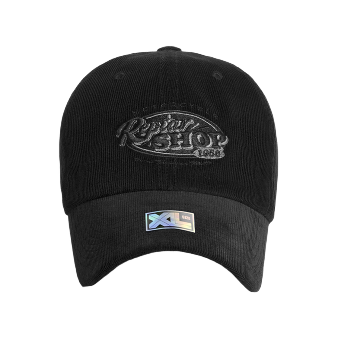 플래토 빅사이즈 볼캡 알에스 코듀 볼캡 블랙(PLATEAU Big Size Ball Cap XL RS Codu Cap Balck)