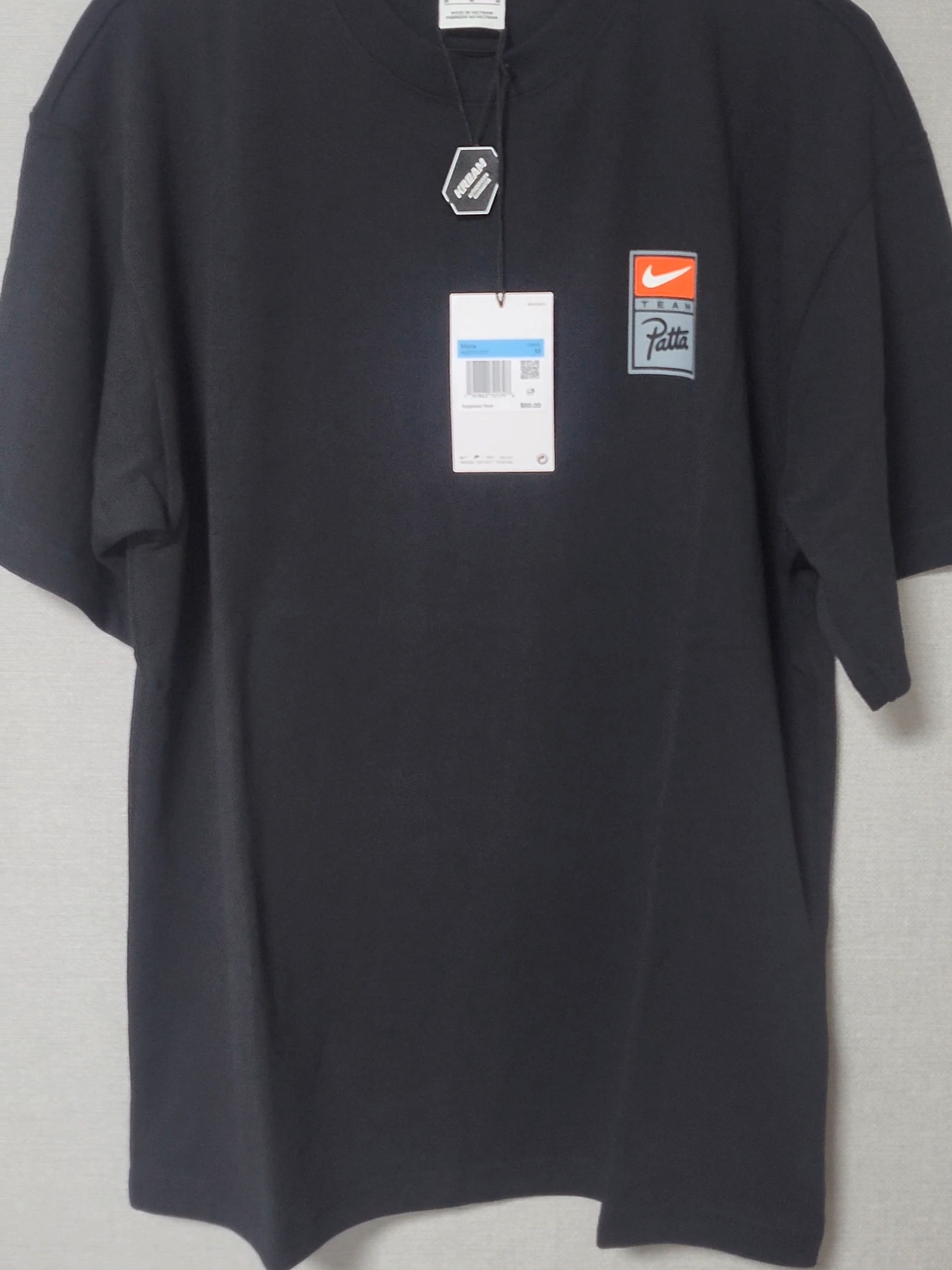 Nike x Patta T-Shirt Black (HJ0741-010) 착용 스타일