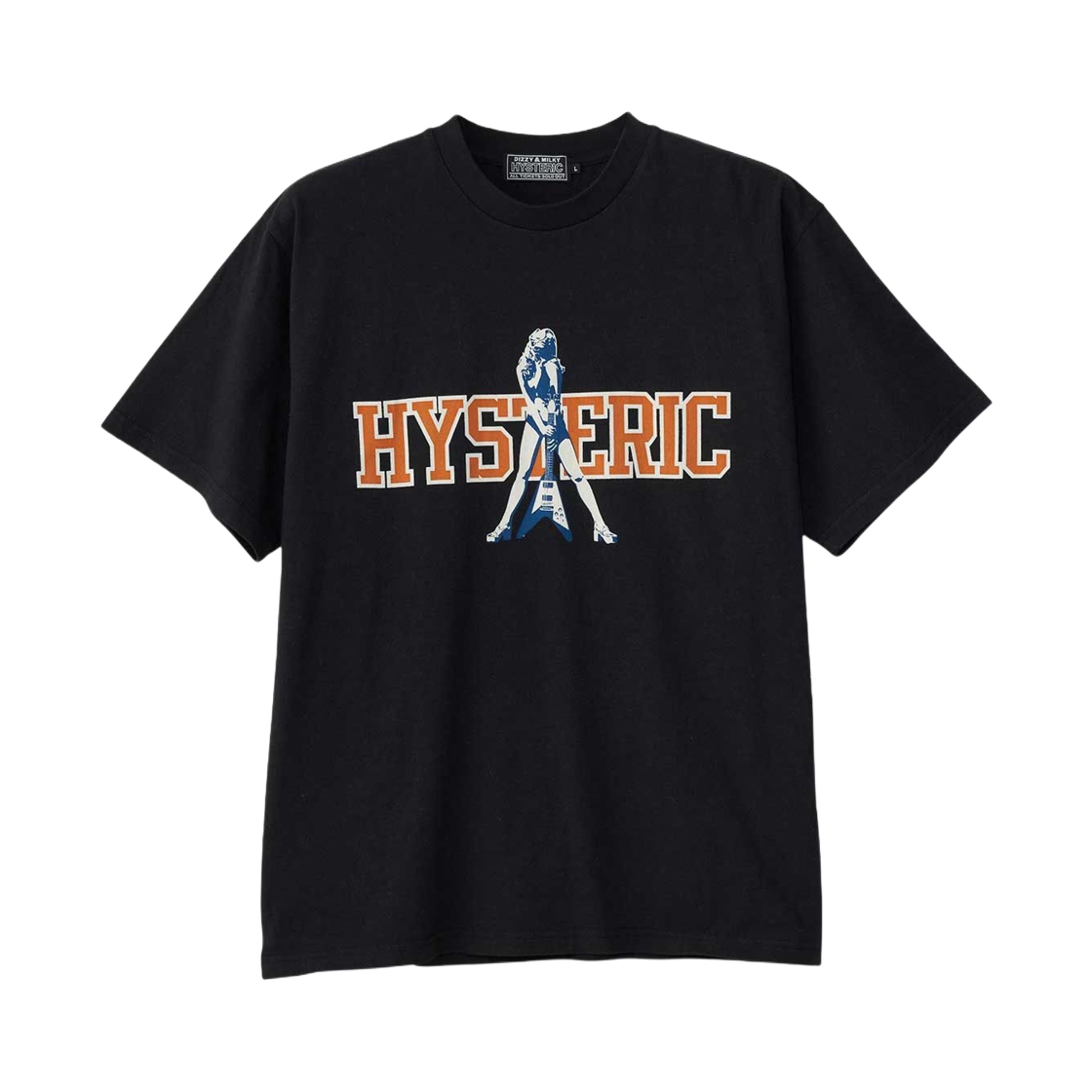 02253CT07 Hysteric Glamour Ladyland Studio T-Shirt Black