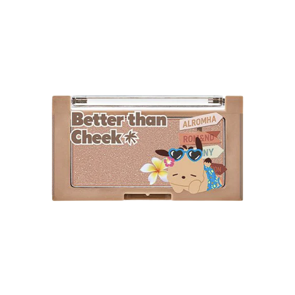 롬앤 x 태닝 산리오 캐릭터 롬앤 베러 댄 치크 태닝 포차코 T01 태니 칩(Rom&nd x Tanning Sanrio Character Better Than Cheek Tanning Pochacco T01 Tanny Chip)