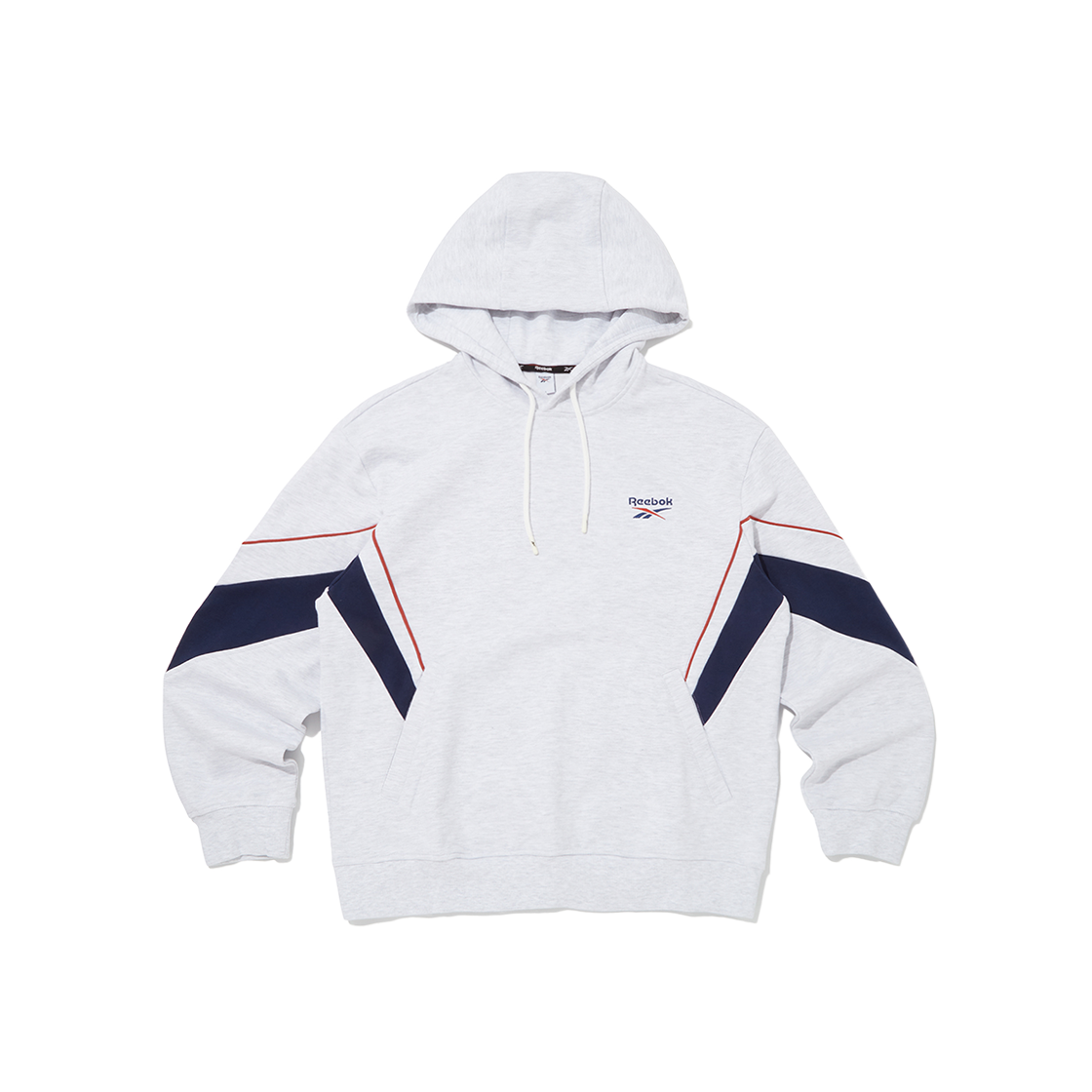 RETS5FH24G1 Reebok Heritiage Hoodie Melange L Grey