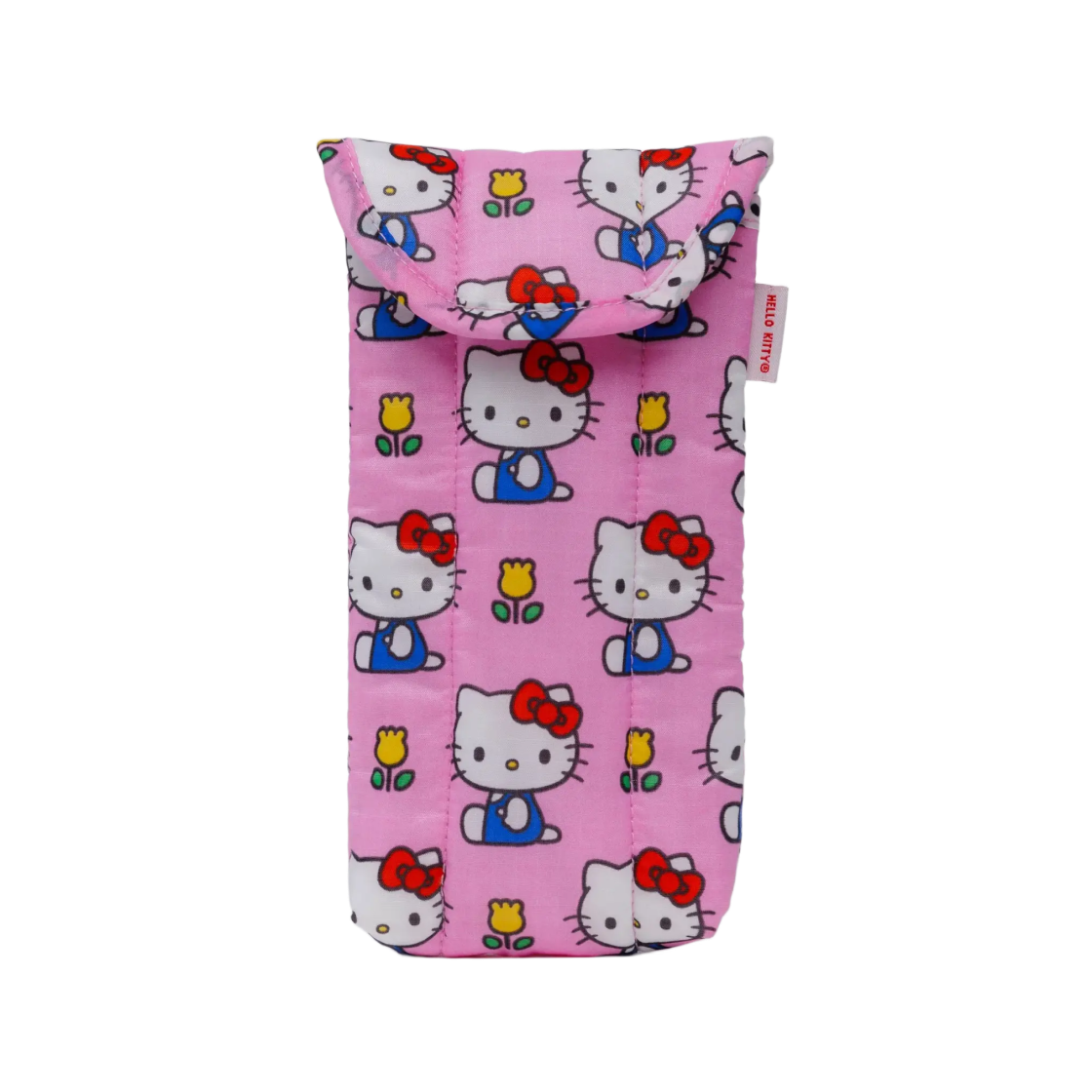 바쿠 x 산리오 퍼피 글래시스 슬리브 헬로 키티 핑크(Baggu x Sanrio Puffy Glasses Sleeve Hello Kitty Pink)