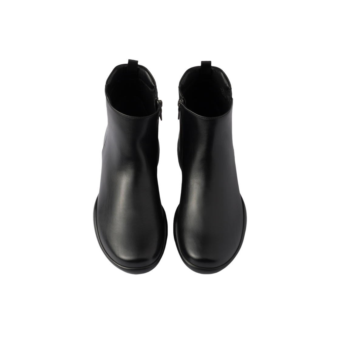 프라다 토블라흐 레더 앵클 부츠 블랙(Prada Toblach Leather Ankle Boots Black) - 3