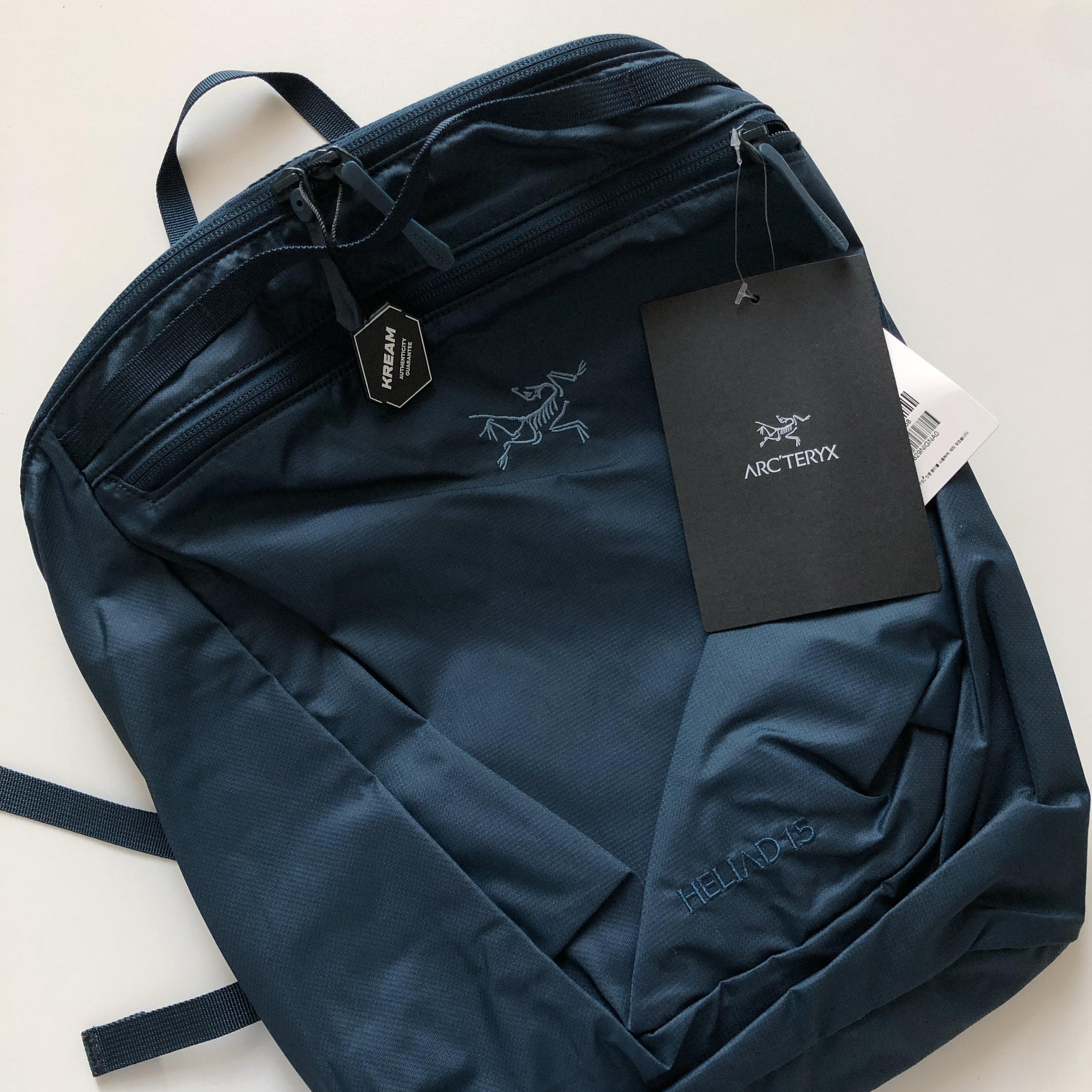 Arc'teryx Heliad 15 Backpack Nightscape 착용 스타일