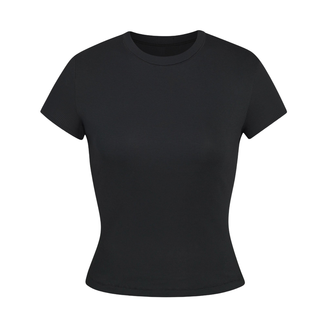 (W) 스킴스 코튼 립 티셔츠 숫((W) Skims Cotton Rib T-Shirt Soot)