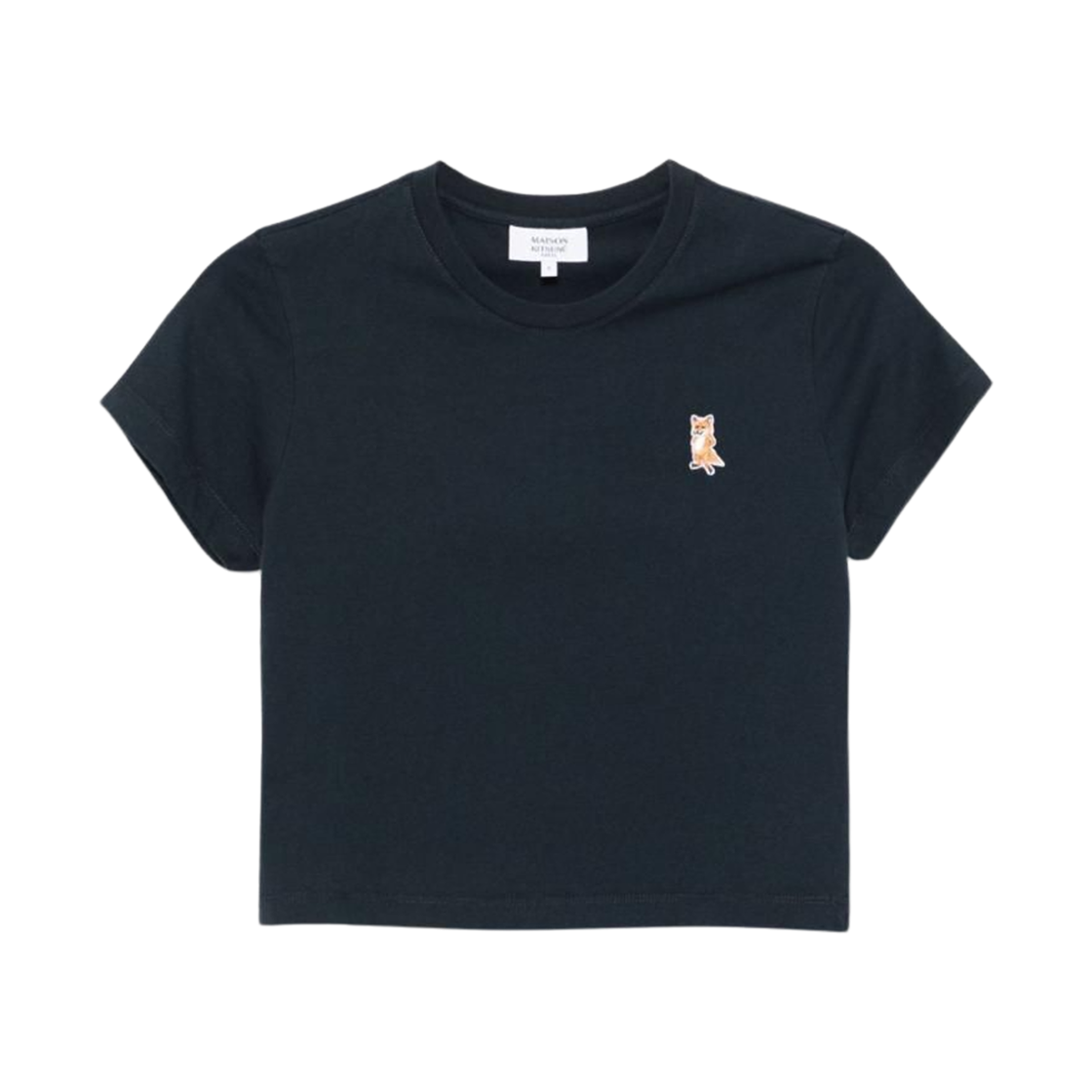 PW00109KJ7026-0413 (W) Maison Kitsune Lady Fox Baby T-Shirt Navy