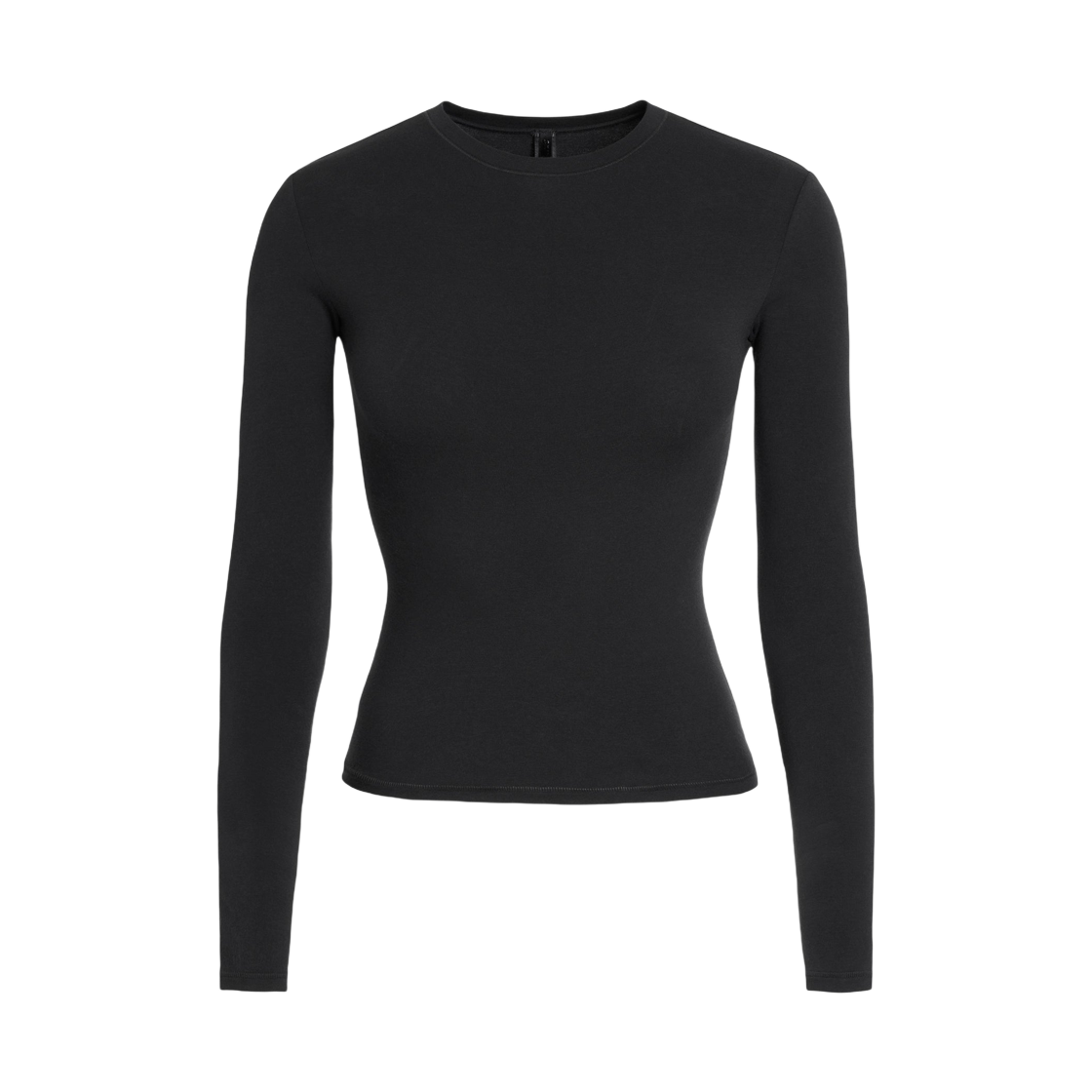 AP-TSH-0647 (W) Skims Cotton Jersey Long Sleeve T-Shirt Soot