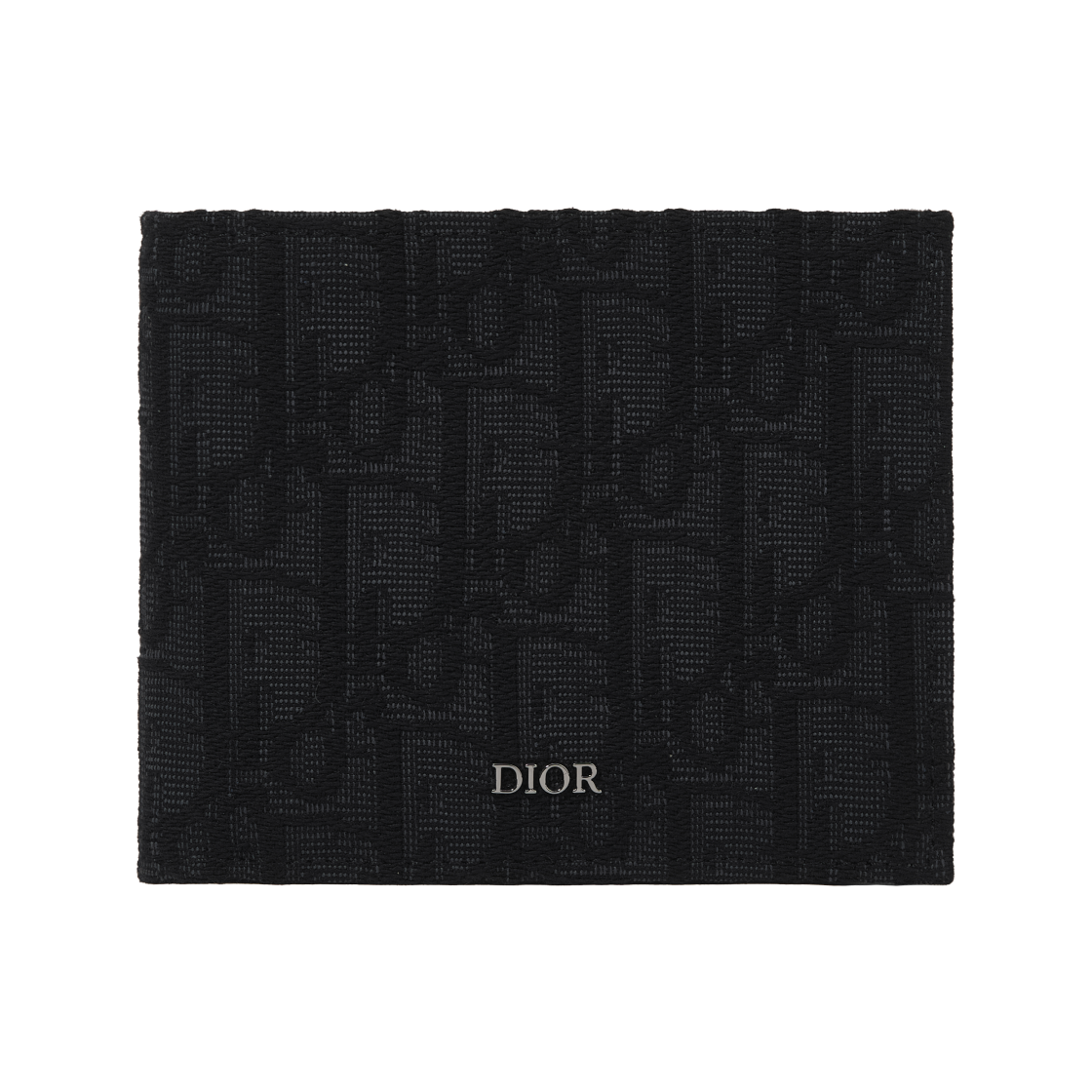 디올 지갑 블랙 디올 오블리크 자카드(Dior Wallet Black Dior Oblique Jacquard)