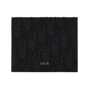 Dior Wallet Black Dior Oblique Jacquard