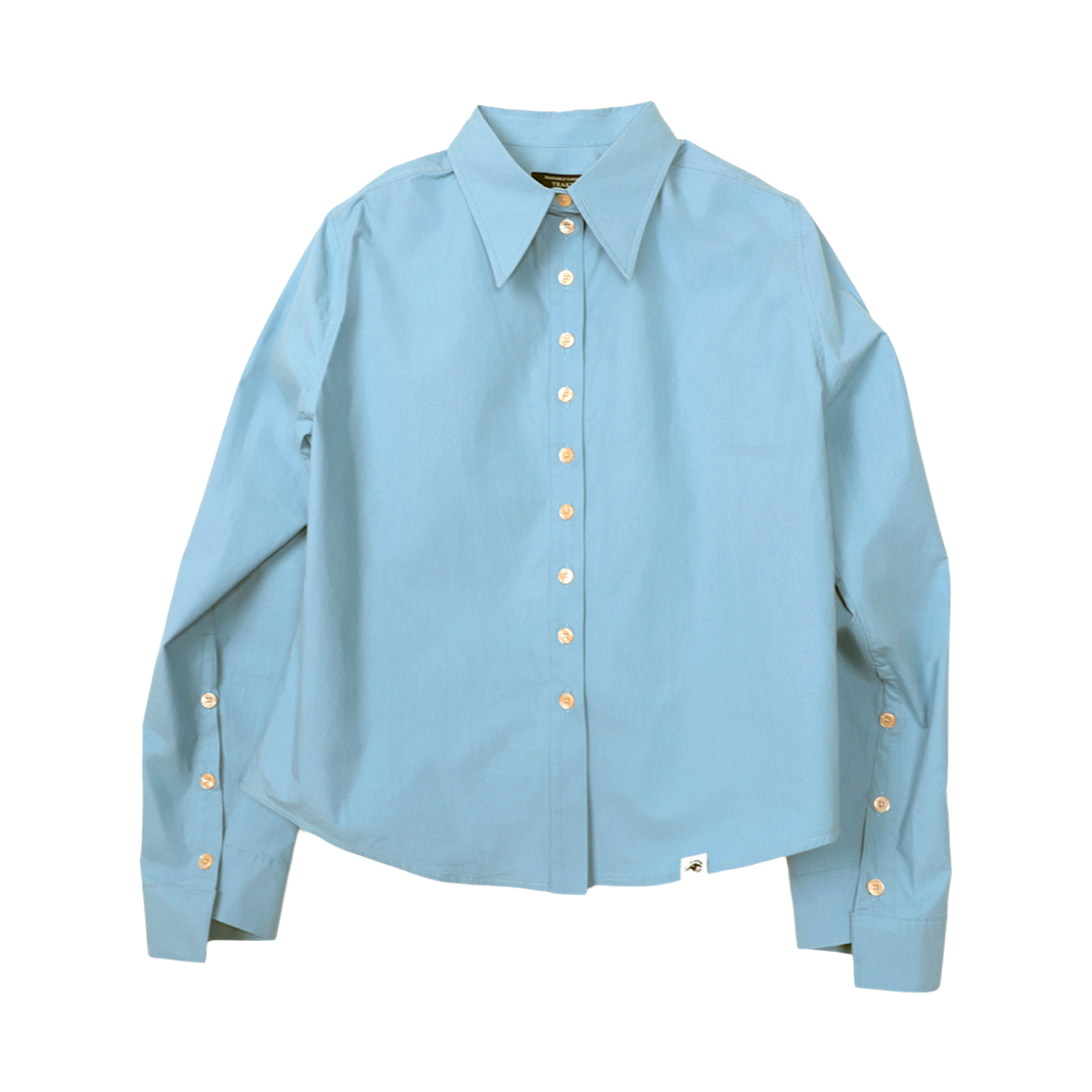 25SF-315 Traktat Subjekt Shirt Pale Memory Blue