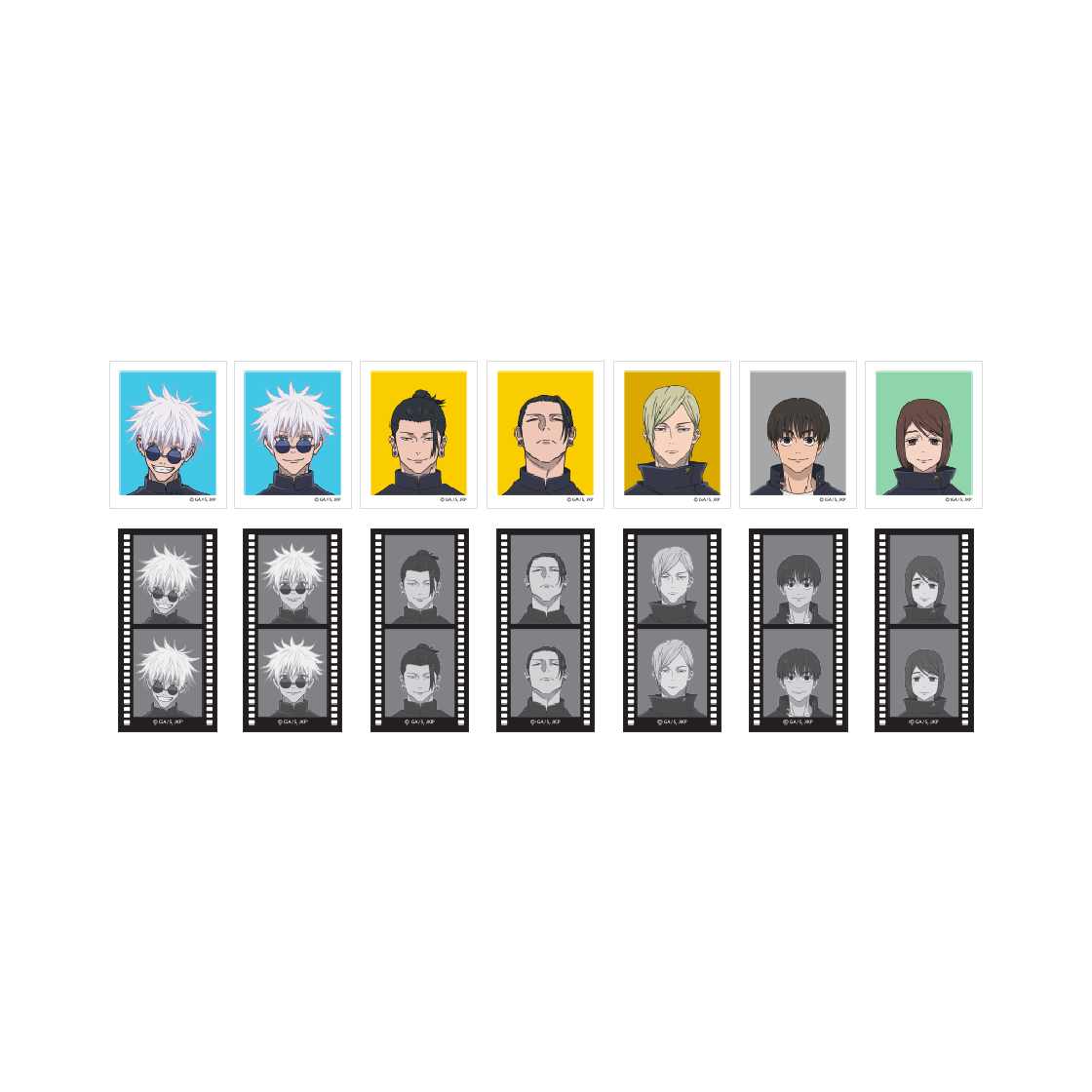 대원미디어 주술회전 회옥·옥절 랜덤 증명사진 세트(Daewonmedia Jujutsu Kaisen Hidden Inventory Premature Death Random ID Photo Set)
