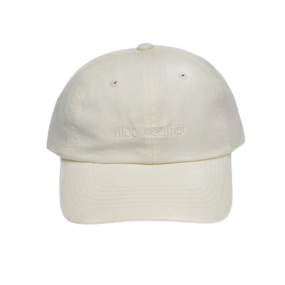 S39025_copy Nice Weather Apparel OG Logo Cap Off White