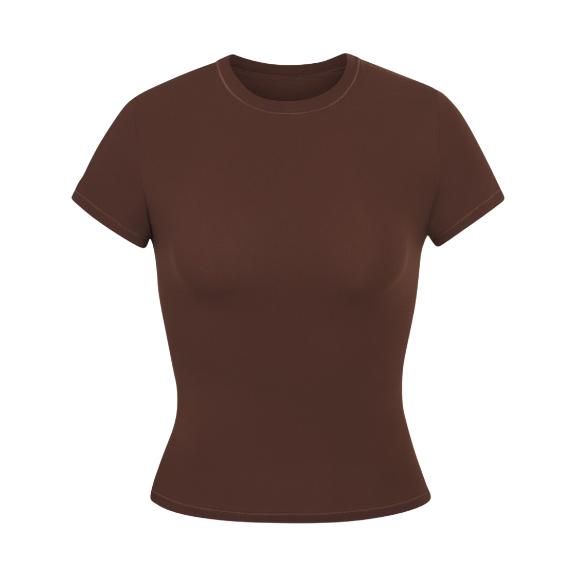 (W) 스킴스 핏츠 에브리바디 티셔츠 코코아((W) Skims Fits Everybody T-Shirt Cocoa)