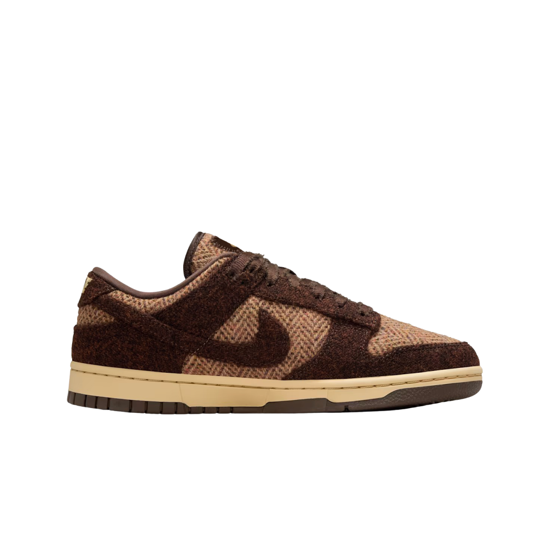 (W) 나이키 x 해리스 트위드 덩크 로우 세서미 앤 바이올렛 미스트