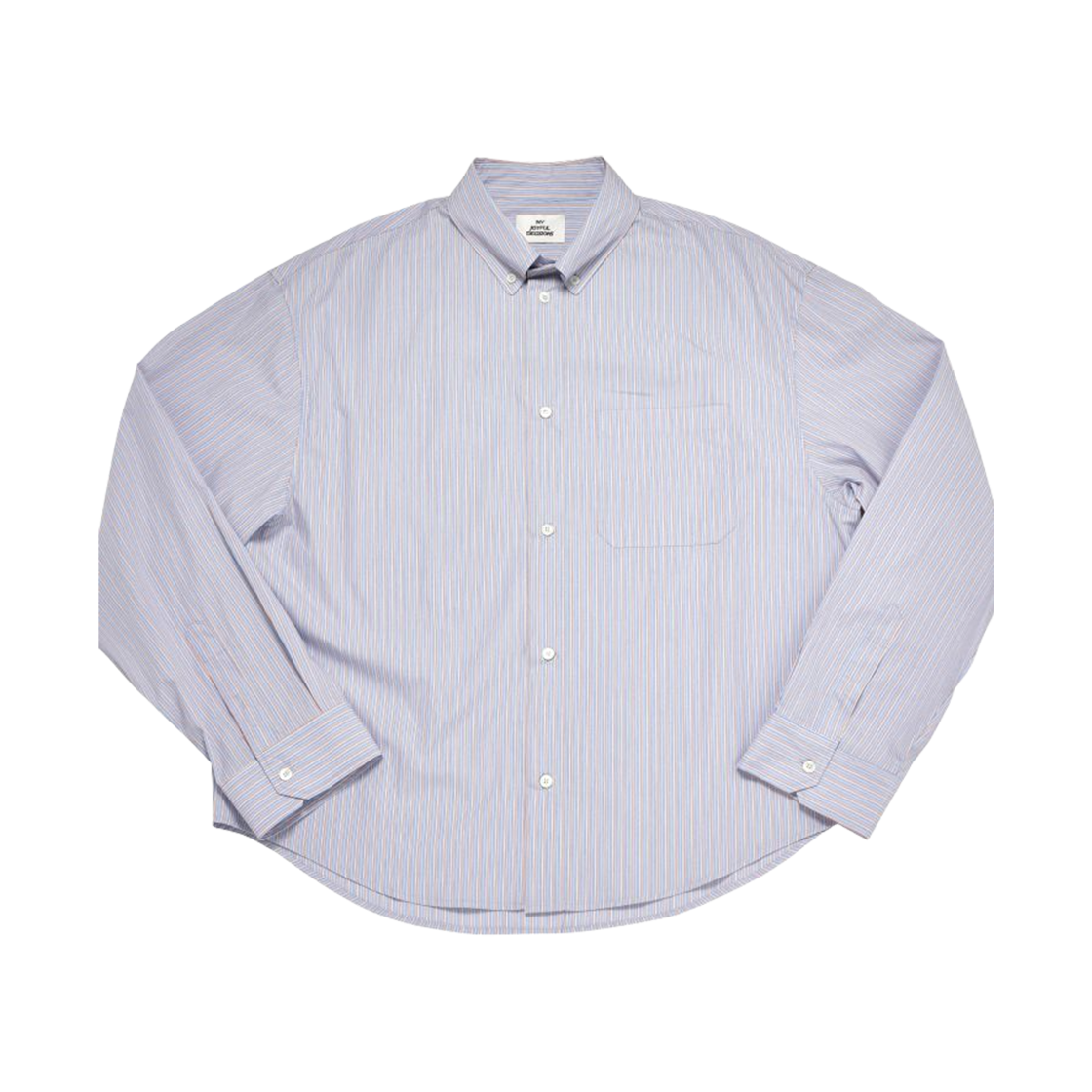 엠제이디 크롭 체크 셔츠 블루(MJD Cropped Check Shirt Blue)