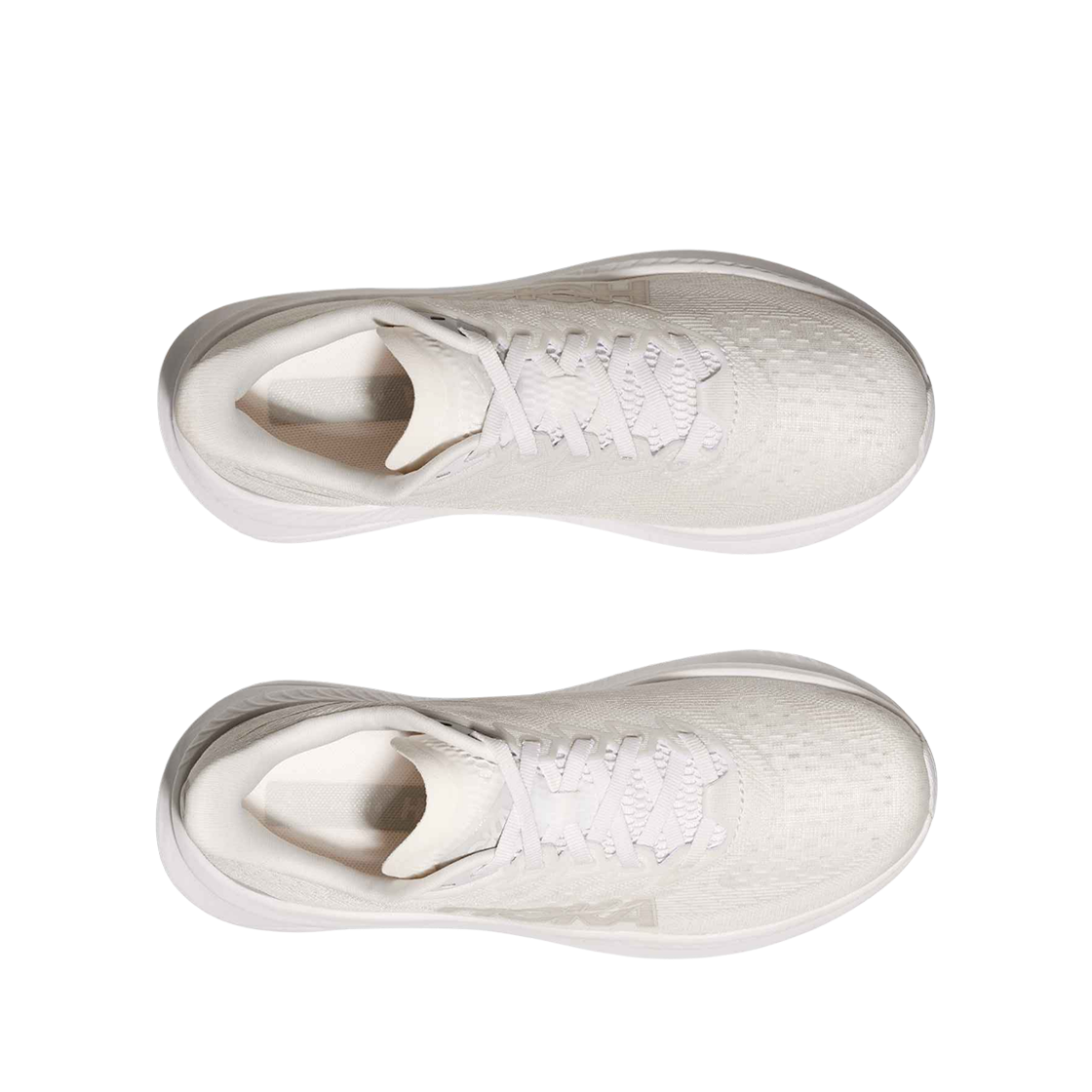 (W) 호카 마하 6 화이트 - 와이드((W) Hoka Mach 6 White - Wide) - 2