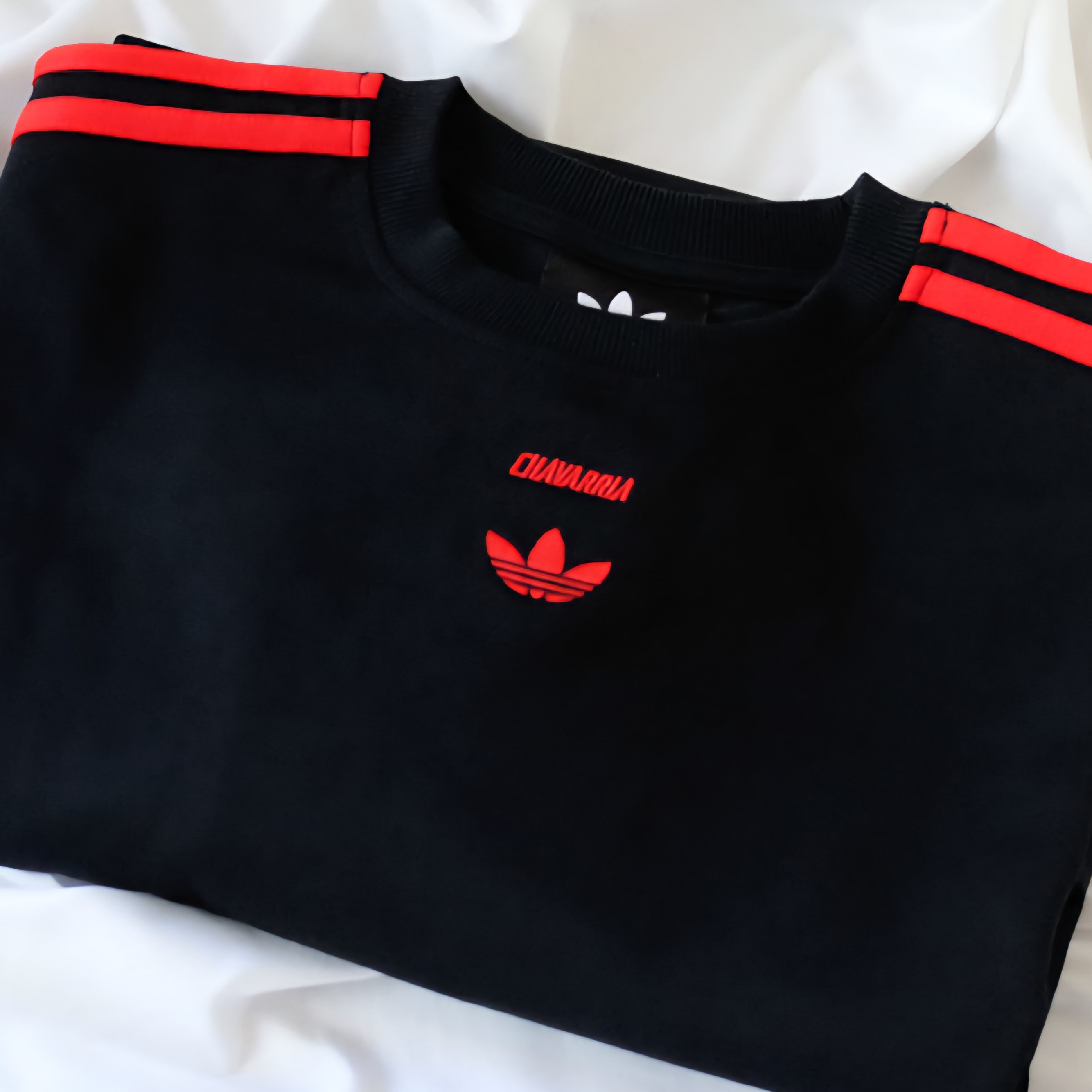 Adidas x Willy Chavarria Chavarria Signature T-Shirt Black - KR Sizing 착용 스타일 - 3