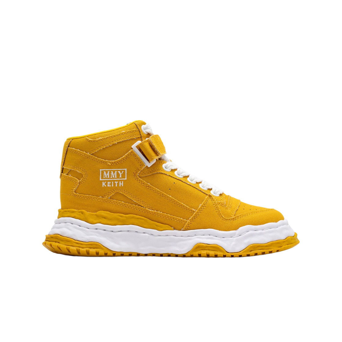 메종 미하라 야스히로 키스 OG 솔 캔버스 로우탑 스니커즈 옐로우(Maison Mihara Yasuhiro Keith OG Sole Canvas Low-top Sneakers Yellow) - 1