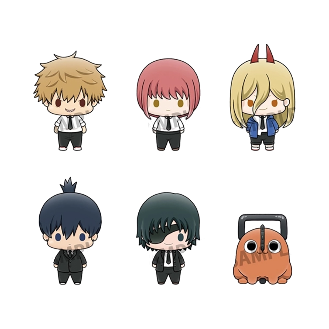 [예약배송] 메가하우스 체인소맨 쵸코링 마스코트 6종세트([예약배송] Megahouse Chokorin Collection Chainsaw Man) - 1