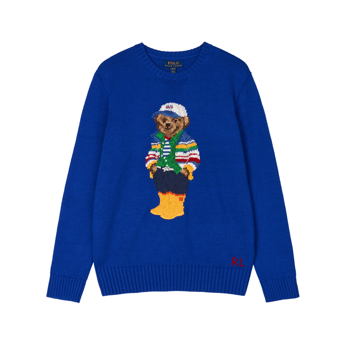 폴로 랄프 로렌 칠드런 폴로 베어 코튼 스웨터 브라이트 퍼플 - 25SS([15%적립] Polo Ralph Lauren Children Polo Bear Cotton Sweater Bright Purple - 25SS)