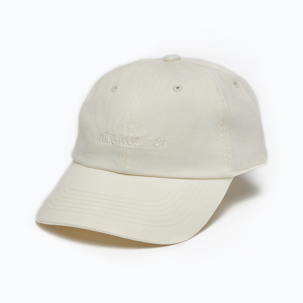 나이스웨더 어패럴 OG 로고 캡 오프 화이트(Nice Weather Apparel OG Logo Cap Off White) - 2