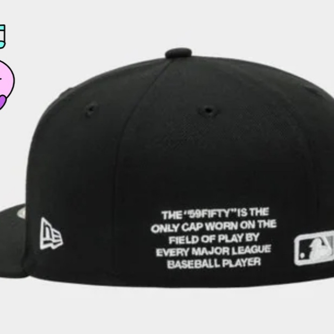 New Era  MLB 59Fifty Day Chicago White Sox Size Cap Black 착용 스타일