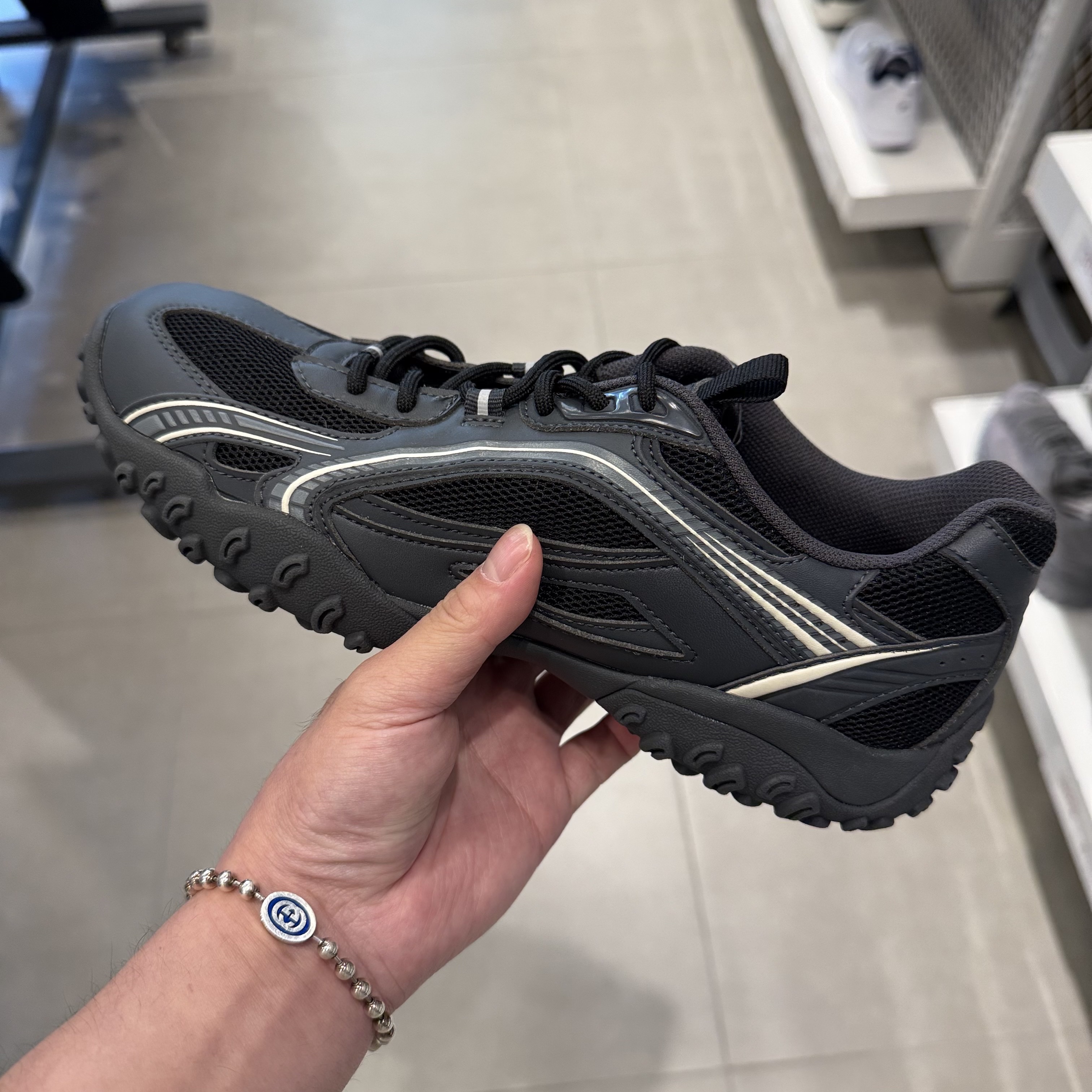 Fila Echappe MS Black 착용 스타일 - 1