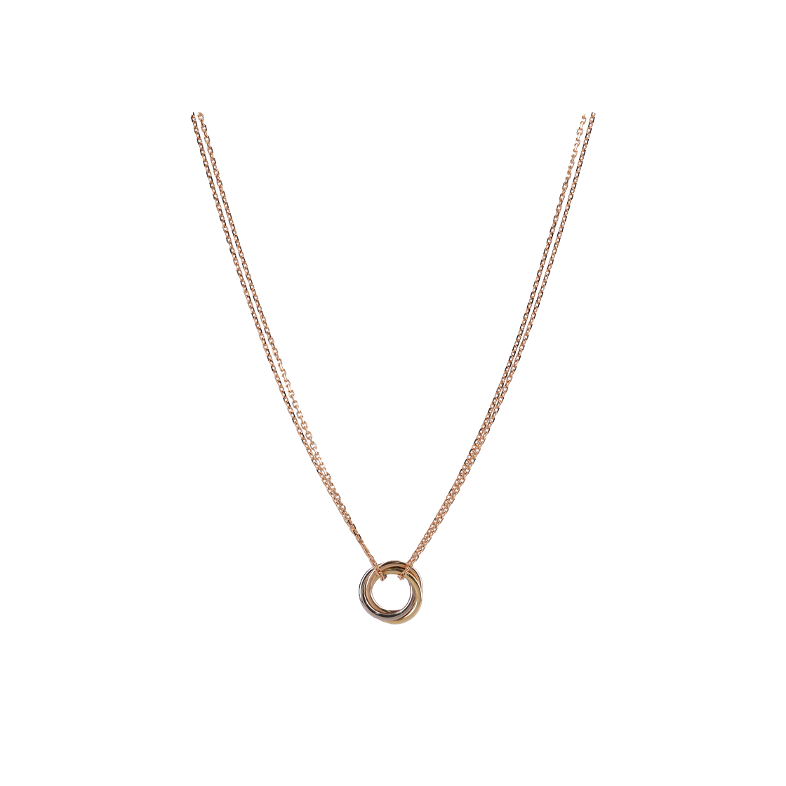 까르띠에 CRB7218200 트리니티 펜던트 화이트골드 옐로우골드 핑크골드 미니 모델(Cartier Trinity Pendant White, Yellow & Pink Gold Mini)
