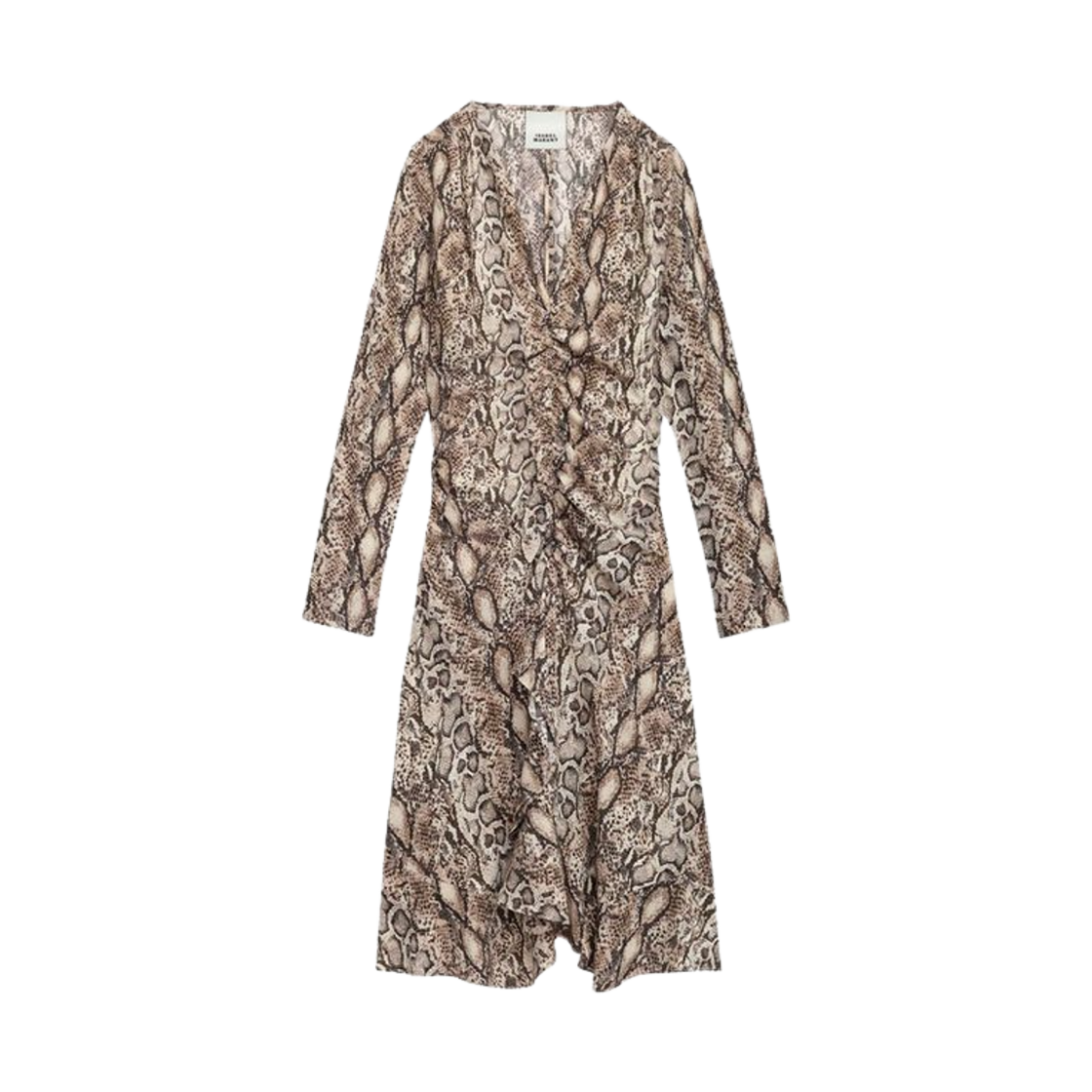 (W) 이자벨 마랑 옥타비아 드레스 내츄럴 - 25SS((W) Isabel Marant Octavia Dress Natural - 25SS) - 1