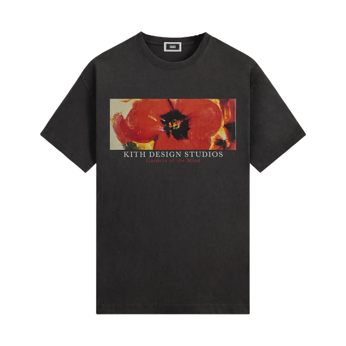 키스 가든 오브 더 마인드 빈티지 티셔츠 블랙(Kith Gardens of The Mind Vintage T-Shirt Black) - 1