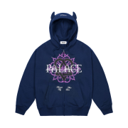 Palace x HIM Gram Hood Navy - 25FW