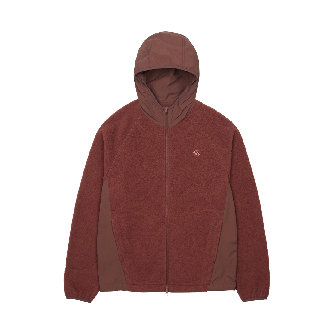 SG2503OTJK04 Sansan Gear Fleece Jacket Brick Red_25FW
