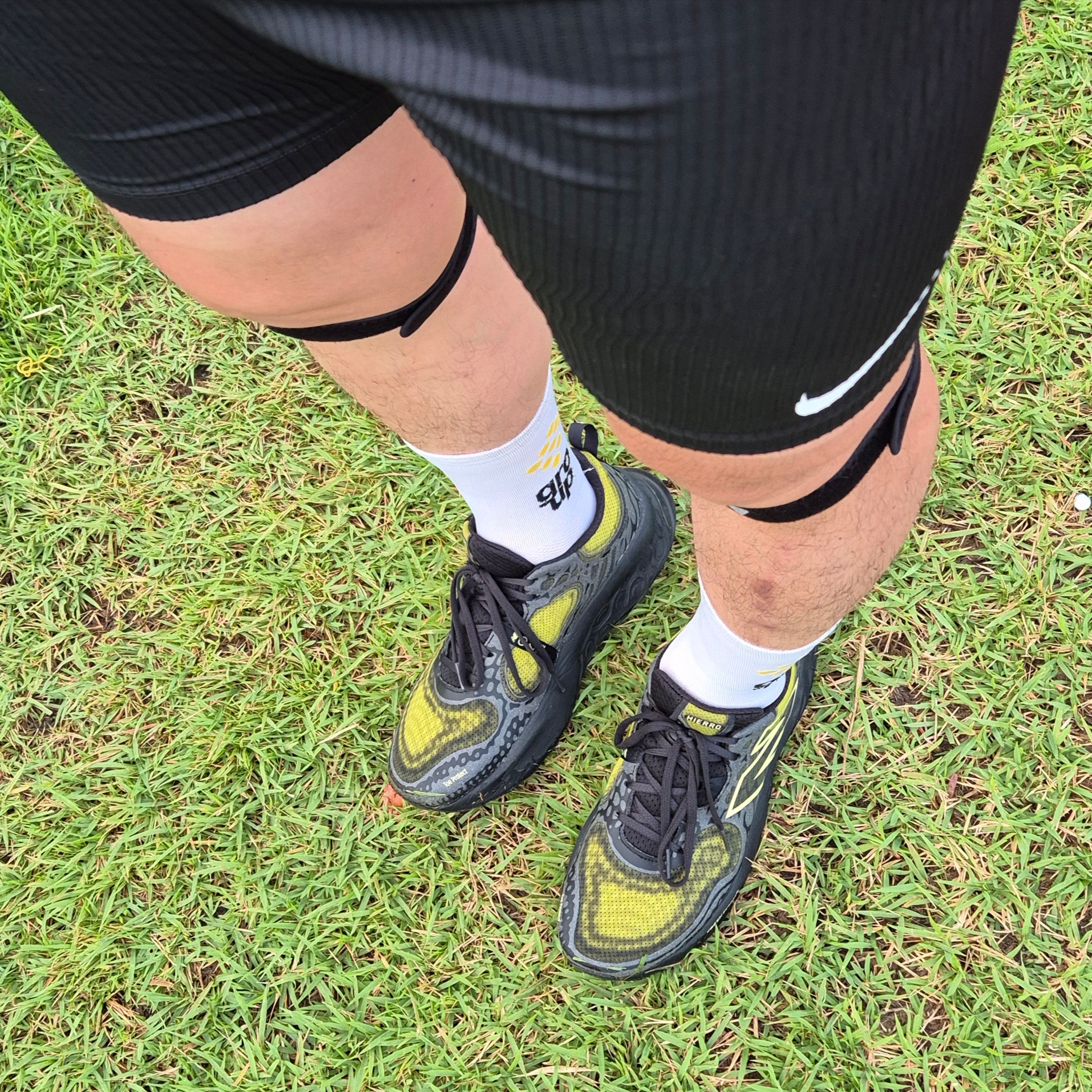 Nike Dri-Fit ADV Aeroswift Running Half Tights Black - Asia 착용 스타일
