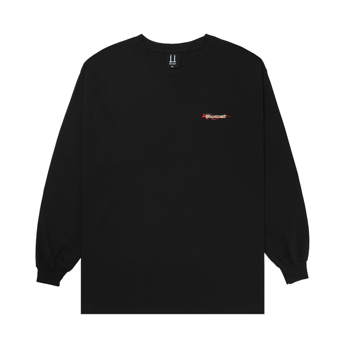 지드래곤 위버멘쉬 롱슬리브 티셔츠 블랙(G-DRAGON Ubermensch Long Sleeve T-Shirt Black)