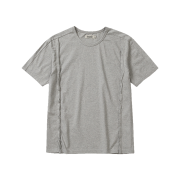 Karactor Fiddlehead Half T-Shirts Melange Gray
