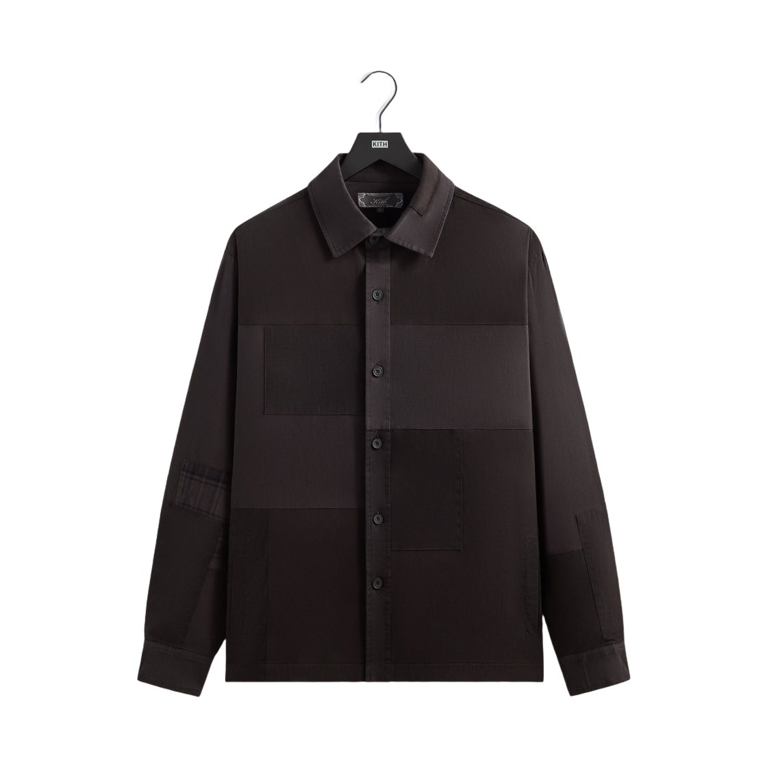 KHM010828-016 Kith Garment Dyed Isaiah Buttondown Carbon