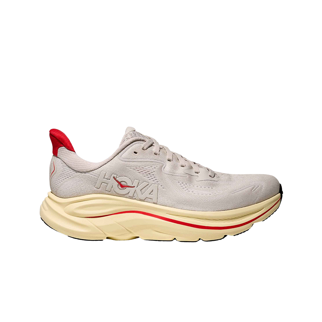 1162050-SCCC (W) Hoka Clifton 10 Stucco Cerise - Wide